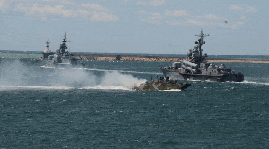 Pentagon: mamy dane sugerujące, że Rosja rozpoczęła desant morski pod Mariupolem