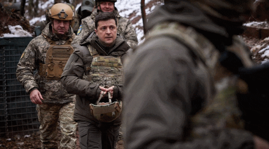 Zełenski: jestem otwarty na rozmowy pokojowe z Rosją, ale nie na Białorusi ￼