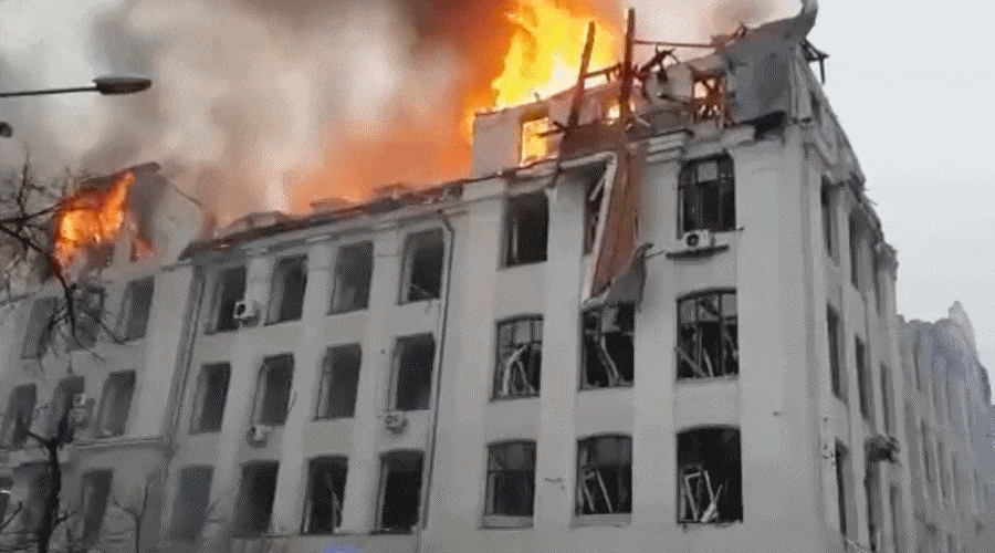 Alarm przeciwlotniczy w Kijowie, Czerkasach, Sumach, Czernichowie ￼