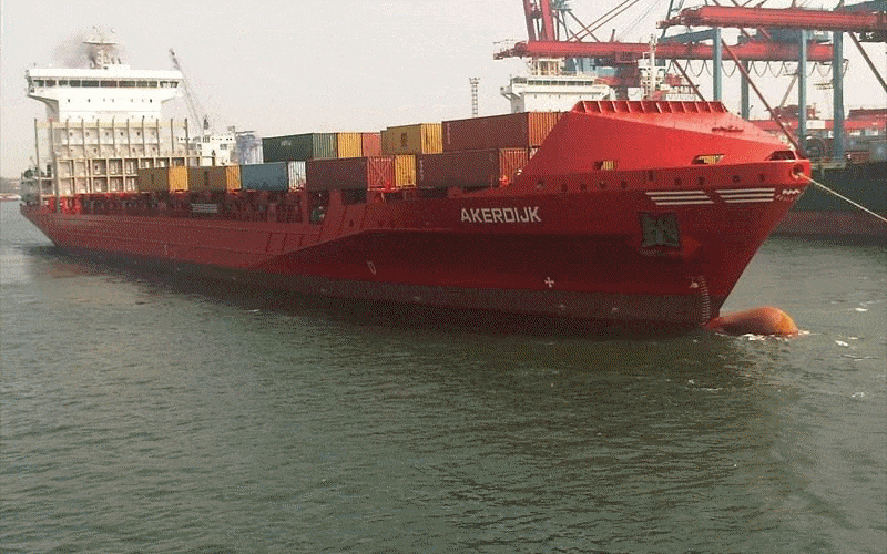 Kolizja kontenerowców w Terminalu Kontenerowym DCT w Gdańsku / Portal Stoczniowy