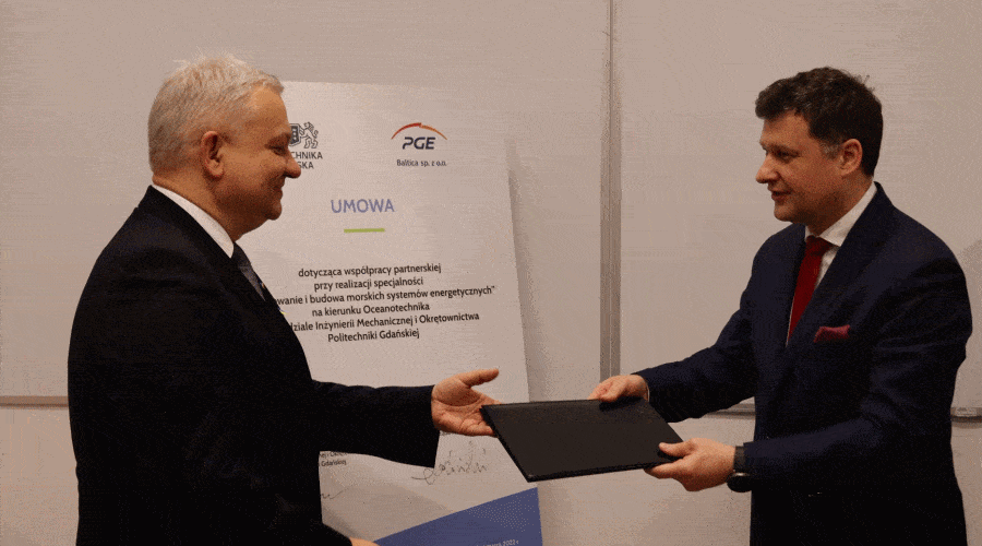 Nowa specjalność studiów z obszaru offshore na Politechnice Gdańskiej we współpracy z PGE ￼
