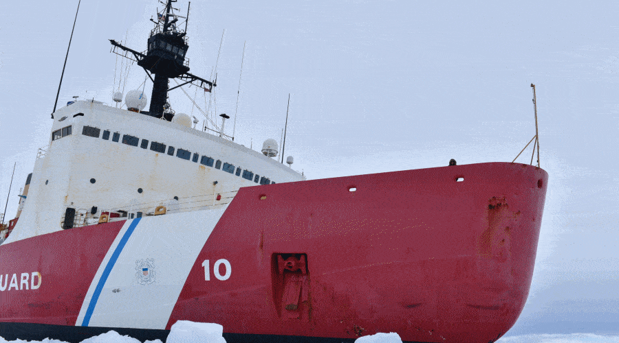 46-letni lodołamacz Polar Star bije rekord świata 