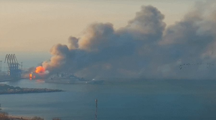 Po utracie okrętu rosyjska marynarka mniej pewna swoich działań / Portal Stoczniowy