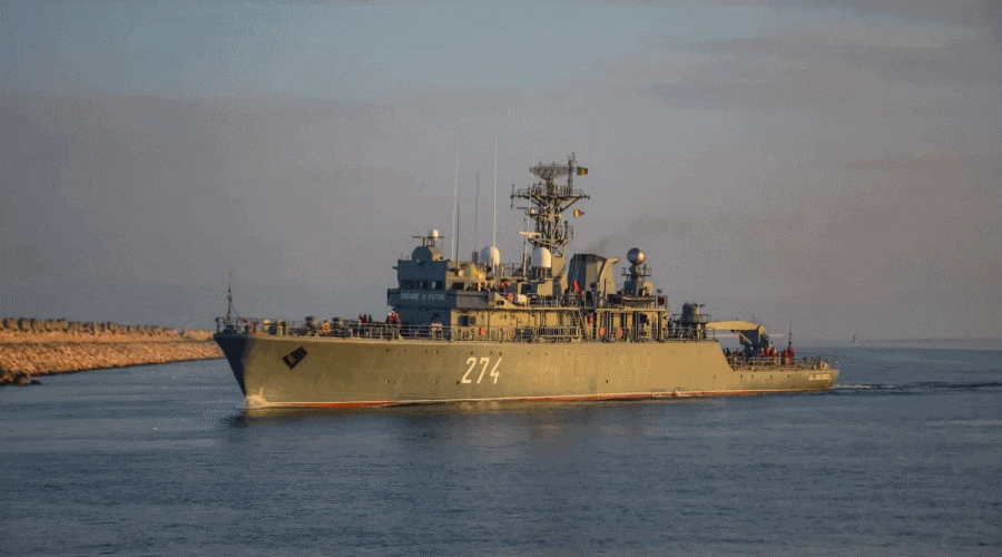 Rumuńscy saperzy zdetonowali minę na Morzu Czarnym / Portal Stoczniowy