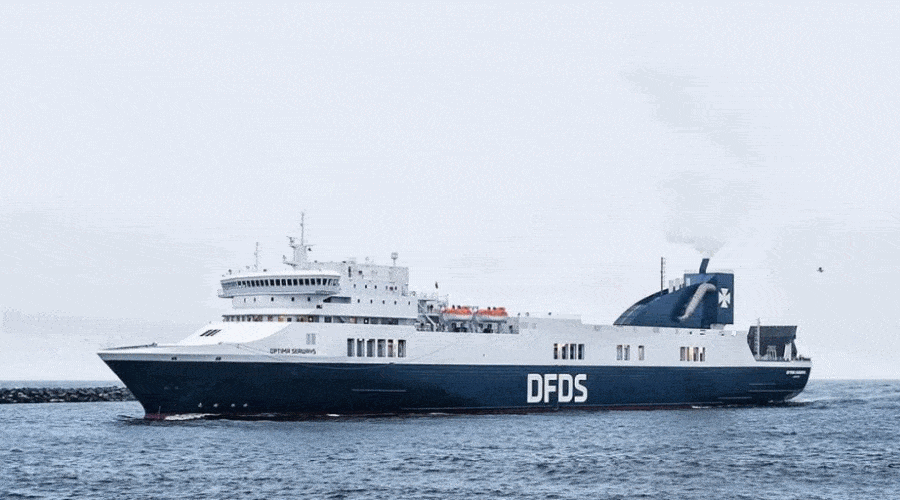 Przegląd promowy: Modernizacja promu DFDS w Gdańsku / Portal Stoczniowy