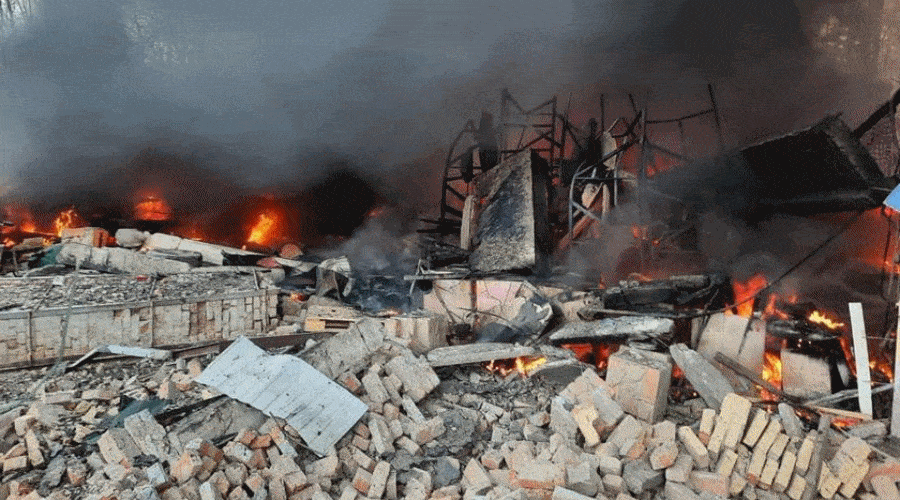 W obwodzie charkowskim w rosyjskich ostrzałach zginęły 34 osoby, prawie 300 rannych