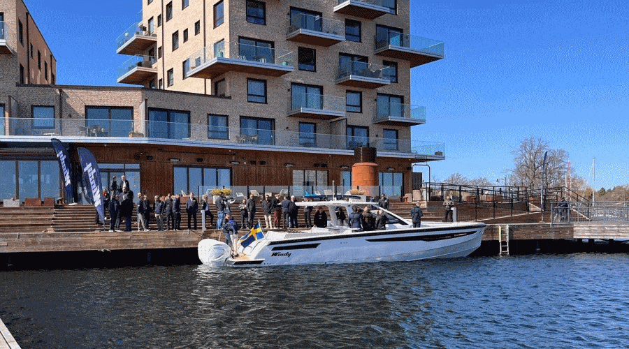 Światowa premiera łodzi wyprodukowanej w „MARKOS” w Głobinie