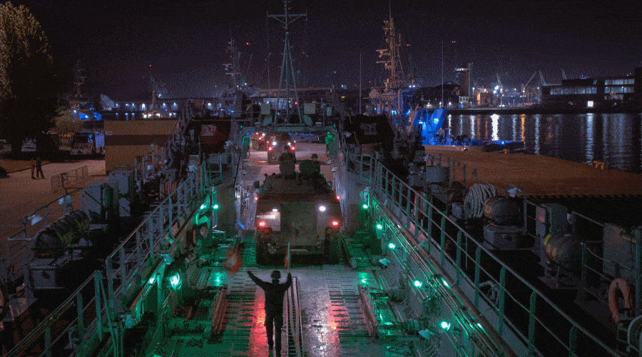 Morskie współdziałanie w ramach Defender Europe 22