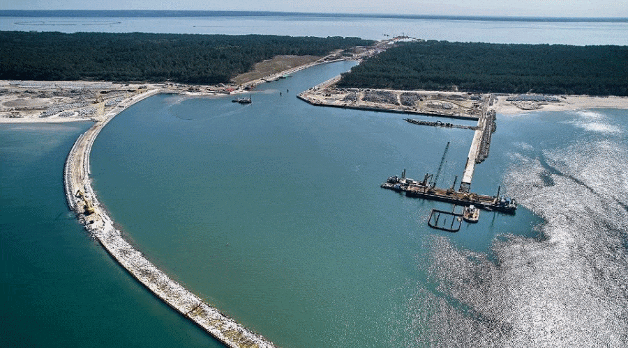 Gróbarczyk: prace nad budową kanału przez Mierzeję Wiślaną idą zgodnie z planem ￼