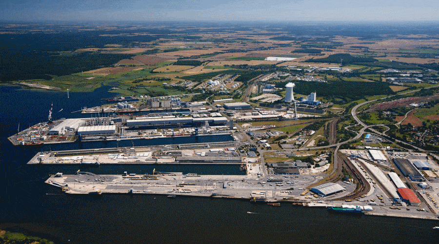 Związana z Nord Stream 2 spółka wbrew sankcjom wydzierżawiła magazyn w porcie w Rostocku ￼