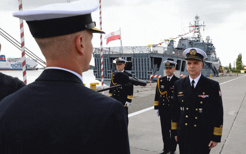 Nowy dowódca 2. Dywizjonu Okrętów Transportowo – Minowych