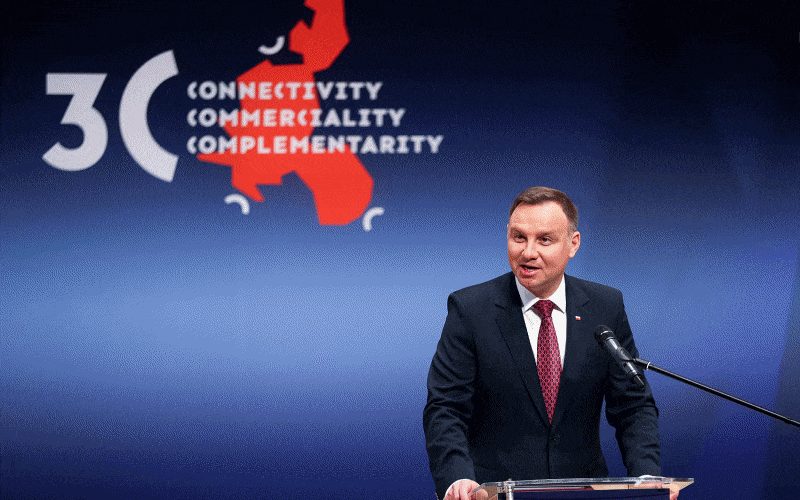 Prezydent Andrzej Duda w poniedziałek na szczycie Inicjatywy Trójmorza