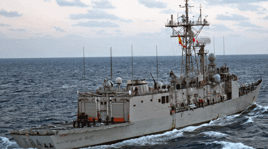 Hiszpańska fregata wzmocni siły NATO ￼