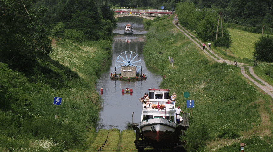 Przedłuża się naprawa śluzy na Kanale Elbląskim