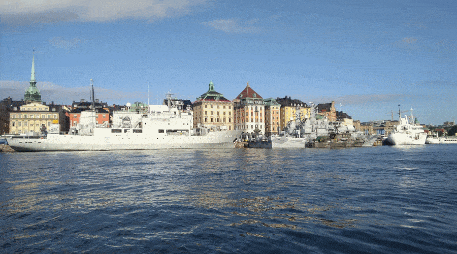 Do Sztokholmu zawinęło 40 okrętów NATO￼