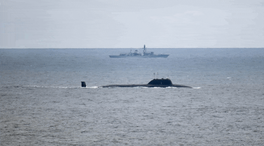Royal Navy namierza rosyjskie okręty podwodne u wybrzeży Norwegii ￼