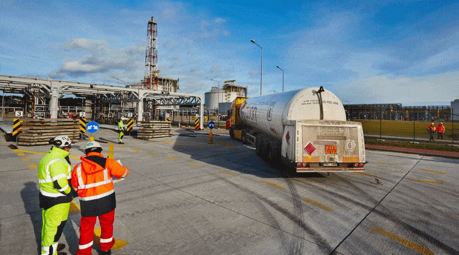 Terminal LNG w Świnoujściu zwiększył możliwości załadunku LNG na cysterny o ponad 40 proc.￼