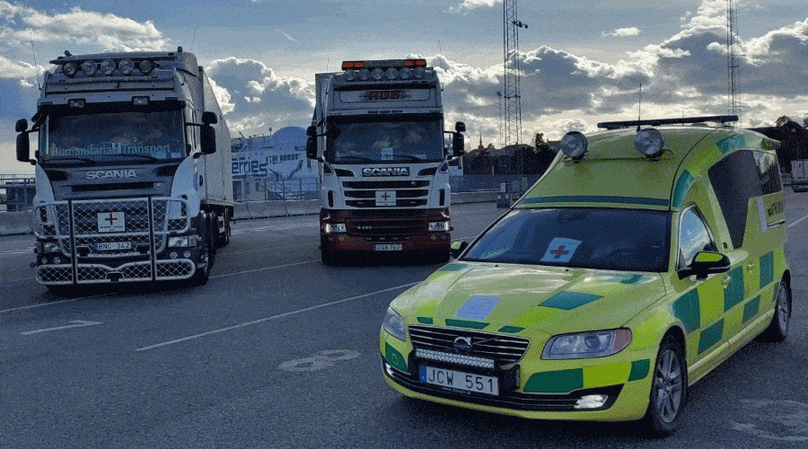 Polferries wciąż niesie pomoc Ukrainie  ￼