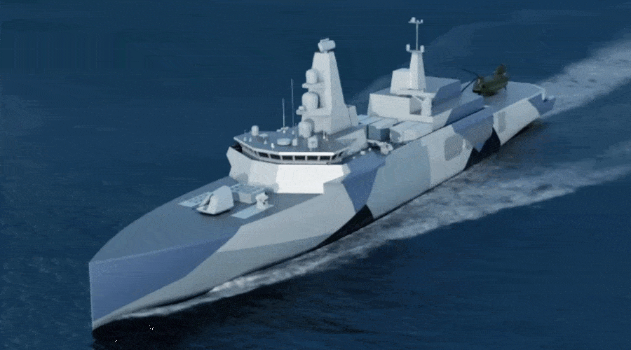 SH Defence ujawniła zastosowanie systemu na Adaptable Strike Frigate