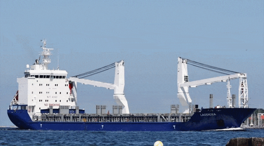 Liban zatrzymuje statek ze skradzionym ukraińskim zbożem ￼