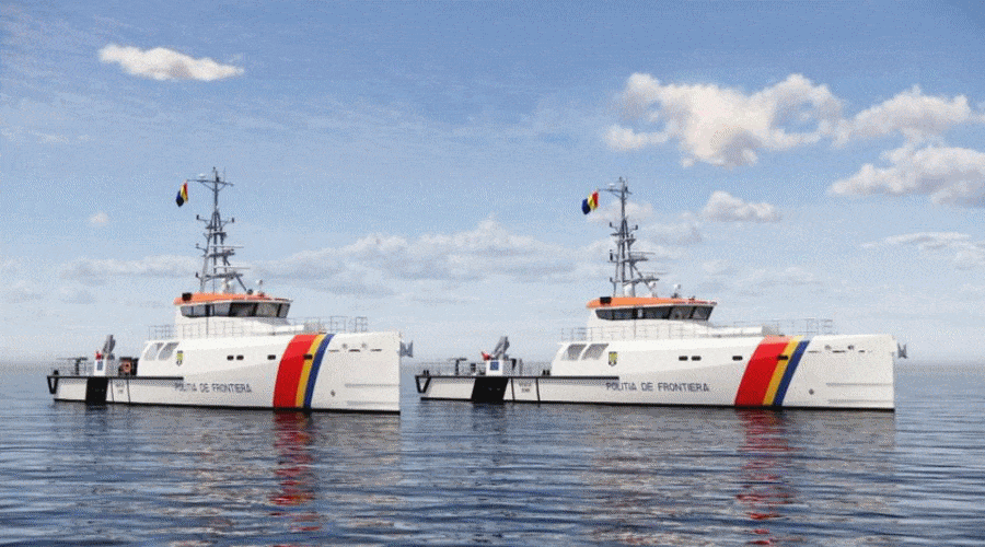 Stocznia Damen zwodowała pierwszy rumuński patrolowiec Damen FCS 4008 / Portal Stoczniowy