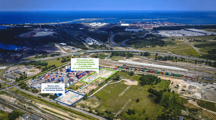 C. Hartwig Gdynia z nowym placem przeładunkowym i magazynem w Gdańsku ￼
