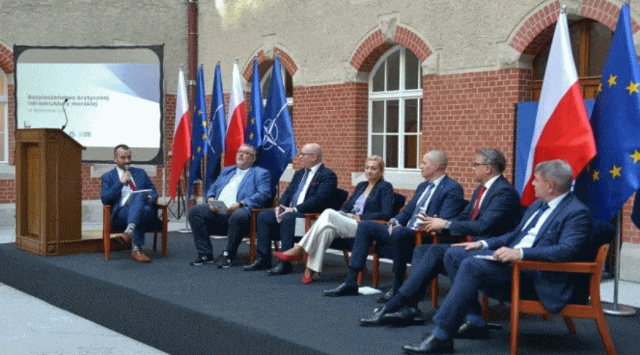 Debata na PG o bezpieczeństwie krytycznej infrastruktury morskiej na Bałtyku ￼