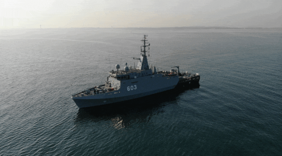 Przyszła ORP Mewa przekazana do Marynarki Wojennej RP / Portal Stoczniowy