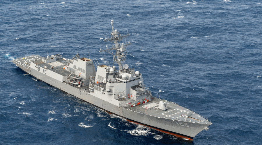 Niszczyciel Jack H. Lucas Arleigh Burke wyszedł w morze / Portal Stoczniowy