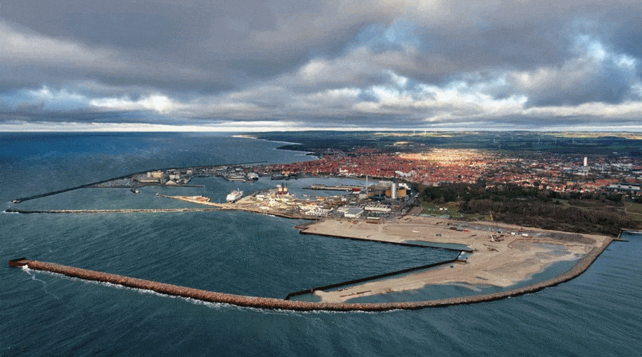 Port Roenne - Duńskie "okno" morskiej energetyki wiatrowej na Morzu Bałtyckim / Portal Stoczniowy