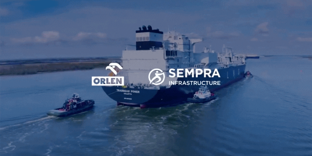 PKN Orlen podpisał z Sempra Infrastructure z USA długoterminową umowę na LNG / PORTAL STOCZNIOWY