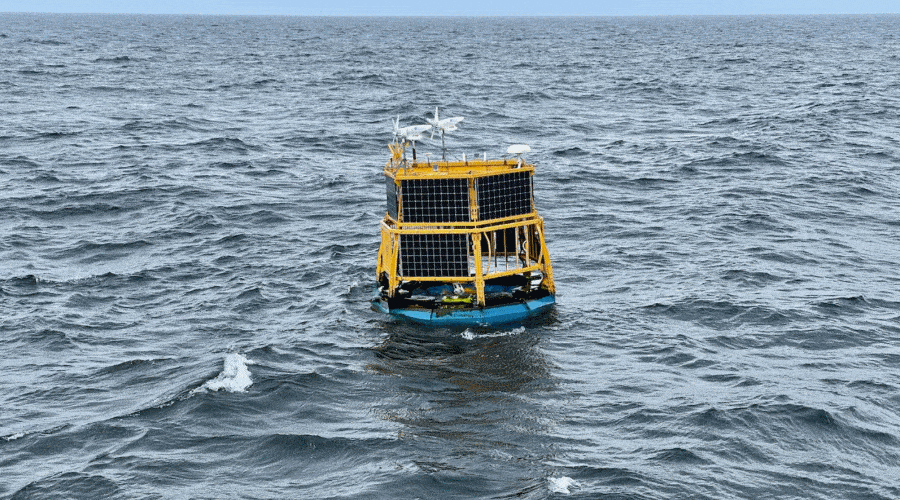 Anna przeprowadziła pomiary na Bałtyku