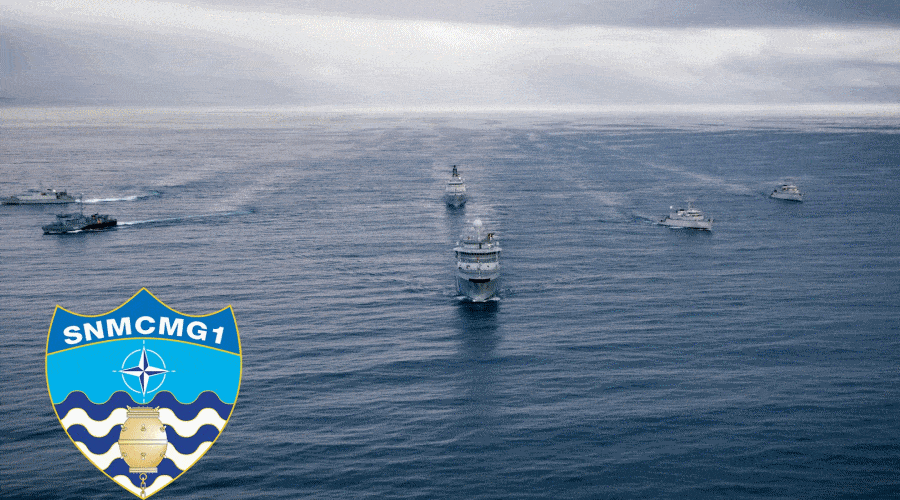 Pierwsza wizyta okrętów SNMCMG-1 w Szczecinie