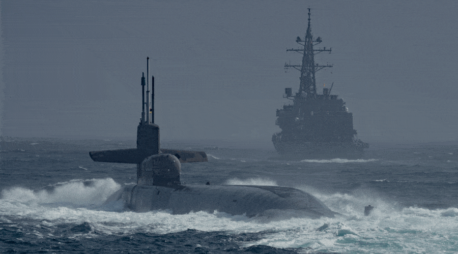 Korea Północna / okręt podwodny Ohio / Portal Stoczniowy