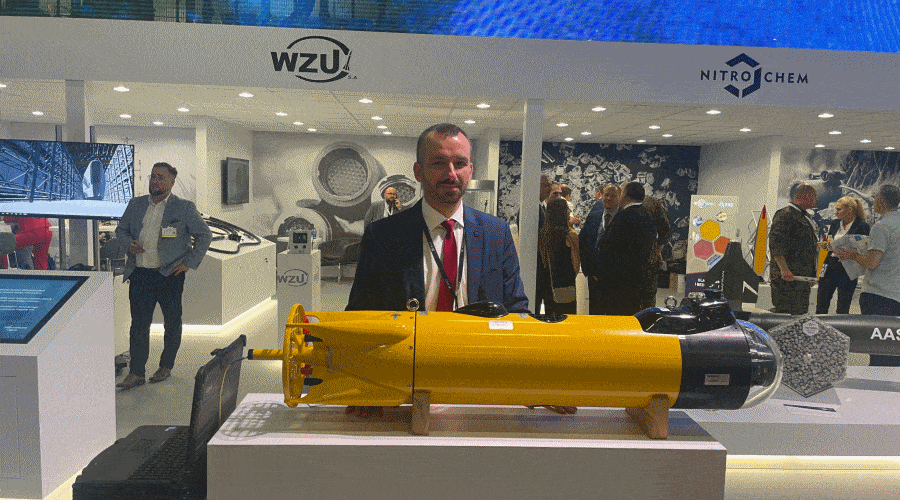 Innowacyjny system Głuptak prezentowany podczas MSPO 2023 / Portal Stoczniowy