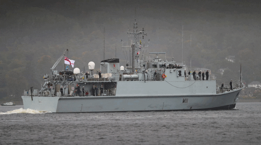 Wzmocnienie bezpieczeństwa Morza Czarnego: Niszczyciele min Royal Navy / Portal Stoczniowy