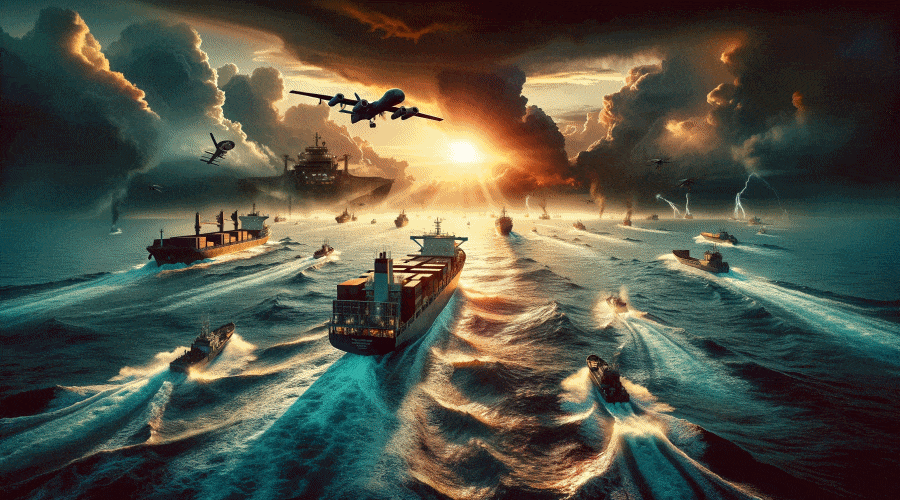 Ocean Indyjski Zatoka Adeńska / Portal Stoczniowy