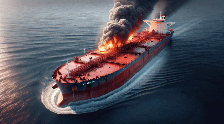 Tankowiec MT Strinda / Portal Stoczniowy