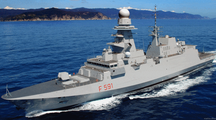 Włochy wysyłają fregatę FREMM na Morze Czerwone / Portal Stoczniowy