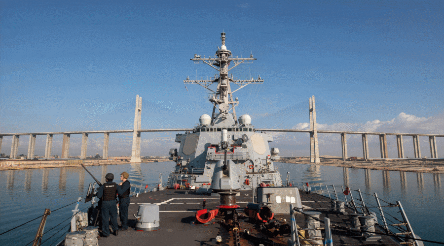 USA strąciły pocisk przeciwokrętowy Huti / Portal Stoczniowy