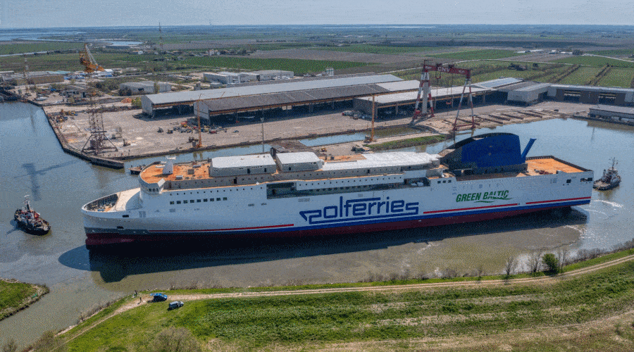 Prom Varsovia - nowa perła w koronie Polferries / Portal Stoczniowy