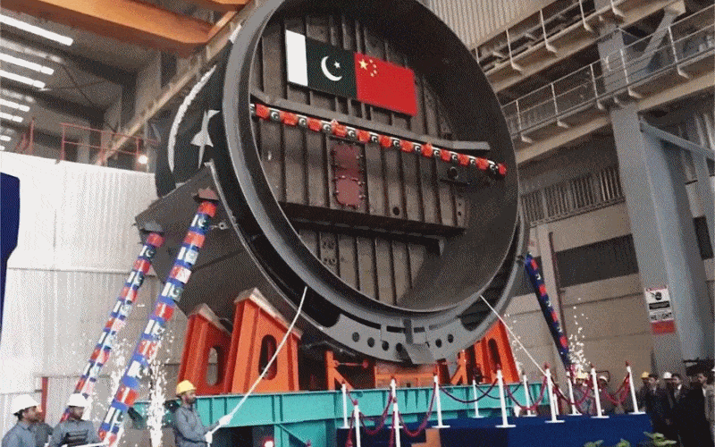 Program Orka w Pakistanie: położenie stępki pod drugi okręt podwodny / Portal Stoczniowy