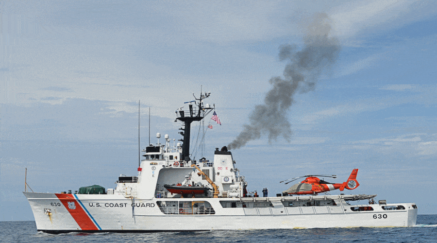 Kuter USCGC Alert kokaina / Portal Stoczniowy