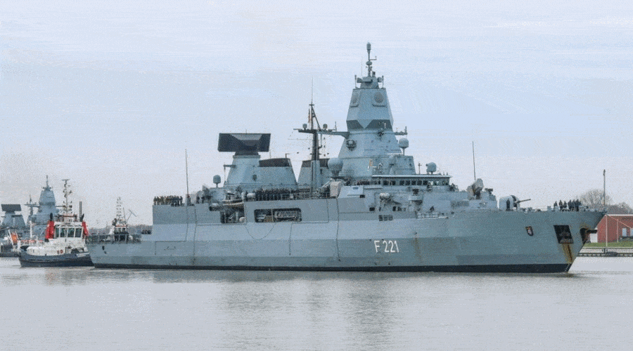 Fregata rakietowa Hessen (F 221) / Portal Stoczniowy