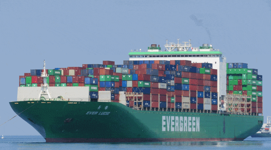 Kolizja kontenerowca Ever Lucid z masowcem u wybrzeży Chin / Portal Stoczniowy