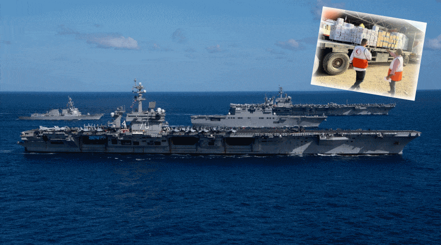 Otwarcie korytarza humanitarnego między Cyprem a Strefą Gazy / Portal Stoczniowy