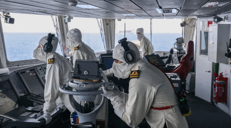 HMS Diamond przechwytuje pocisk balistyczny / Portal Stoczniowy