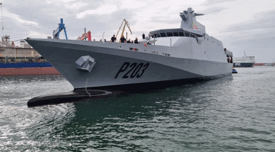 Stocznia Dearsan zwodowała drugi pełnomorski OPV / Portal Stoczniowy