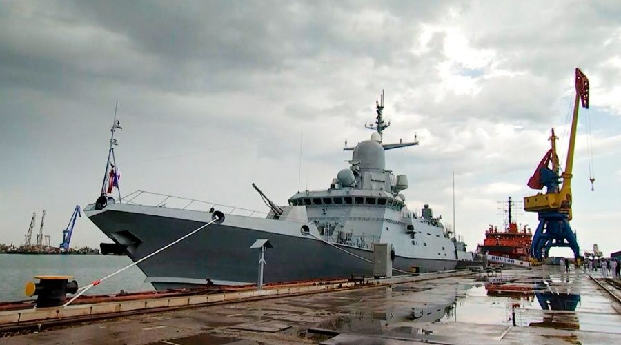 Ukraina potwierdza zniszczenie korwety rakietowej Cyklon / Portal Stoczniowy