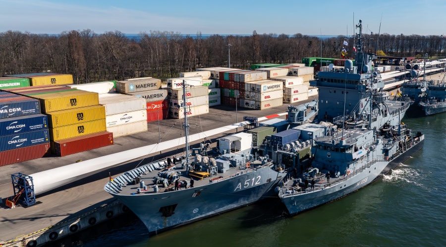 Okręty NATO w Porcie Gdańsk - demonstracja siły i bezpieczeństwa na Bałtyku / Portal Stoczniowy